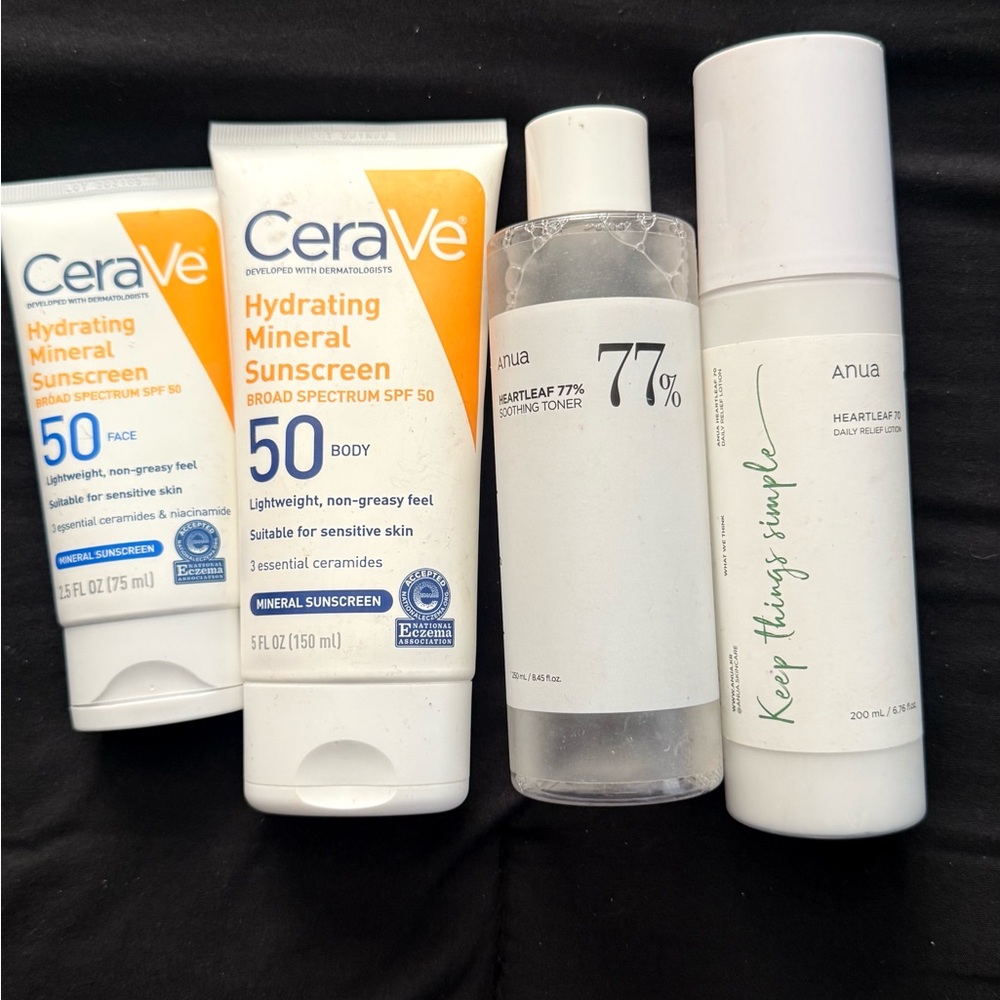 rave Hydrating Mineral Sunscreen SPF 50 - White and Orange